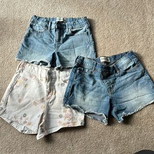 Set of 3 Abercrombie Kids Girls Shorts Size 13/14